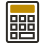 Mortgage calculator icon.
