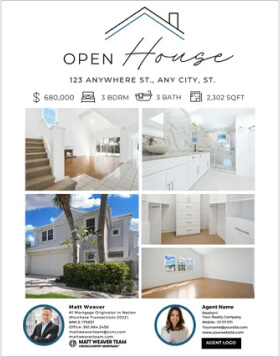 Open house flyer example