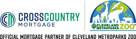 CrossCountry Mortgage and Cleveland Metropark Zoo partnership logo